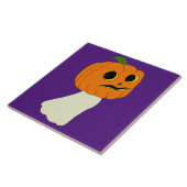 Pumpkin-hoofdspook Tegeltje (Zijkant)