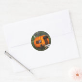 Pumpkin House Mouse Sticker (Envelop)