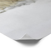 Pumpkin in sneeuw poster (Hoek)