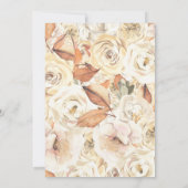 Pumpkin is onderweg naar het baby shower van de fl kaart (Achterkant)