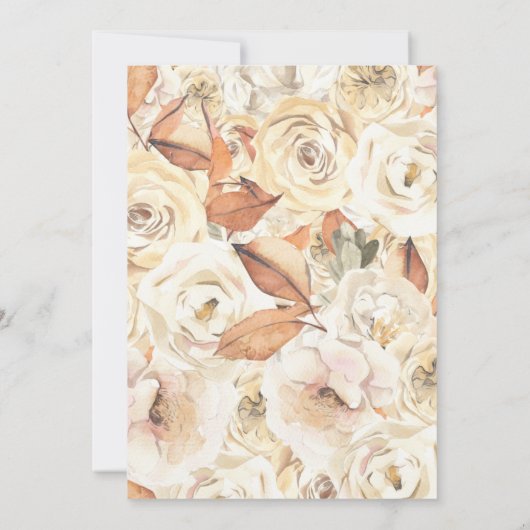 Pumpkin is onderweg naar het baby shower van de fl kaart (Achterkant)