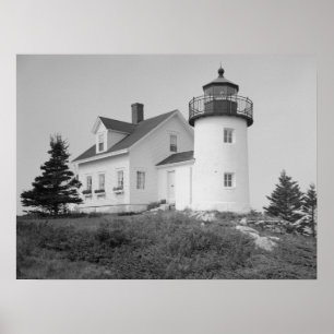 Pumpkin Island Light Station Poster