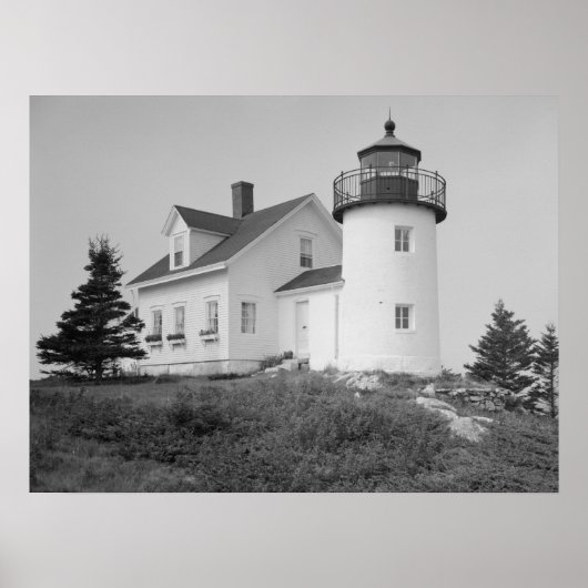 Pumpkin Island Light Station Poster (Voorkant)