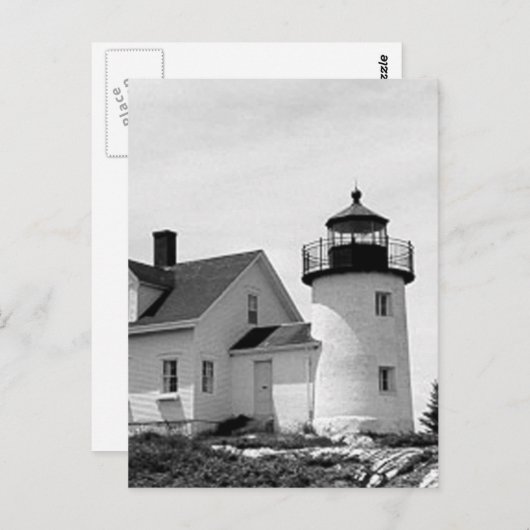 Pumpkin Island Lighthouse Briefkaart (Voorkant / Achterkant)