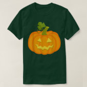 Pumpkin Jack O' Lantern Face, Evil Smile, Halowee T-shirt (Design voorkant)