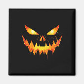 Pumpkin Jack O Lantern Face Halloween Mannen Boys  Magneet (Voorkant)