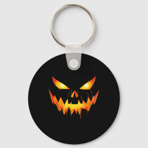 Pumpkin Jack O Lantern Face Halloween Mannen Boys  Sleutelhanger