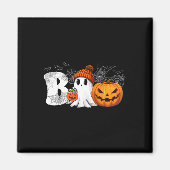 Pumpkin Jack O Lantern Ghost Boo Halloween Kostuum Magneet (Voorkant)