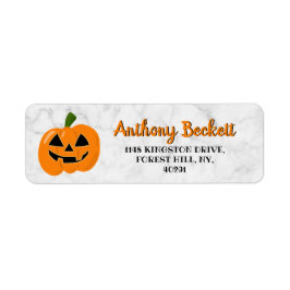 Pumpkin Jack-o'-lantern Halloween Etiket