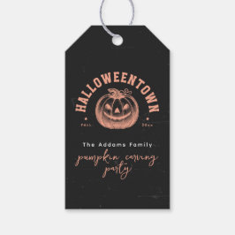 Pumpkin Jack O Lantern Oranje Halloween Party Cadeaulabel