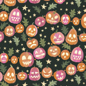 Pumpkin Jack-o'-lantern Parade Patroon Cadeaupapier