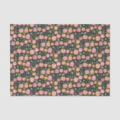 Pumpkin Jack-o'-lantern Parade Tissuepapier (Voorkant)