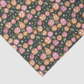 Pumpkin Jack-o'-lantern Parade Tissuepapier (Detail)