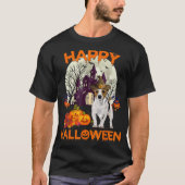 Pumpkin Jack Russell Terrier Happy Halloween Dog G T-shirt (Voorkant)