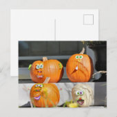 Pumpkin-jongens Briefkaart (Voorkant / Achterkant)