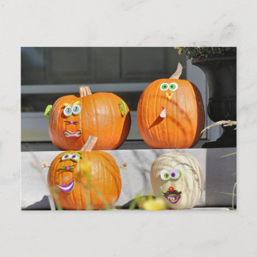 Pumpkin-jongens Briefkaart (Voorkant)