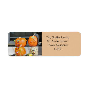 Pumpkin-jongens Etiket