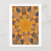 Pumpkin Kaleidoscope Briefkaart (Voorkant)