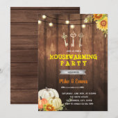 Pumpkin-kamerpartij Kaart (Voorkant / Achterkant)