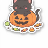 Pumpkin Kat Parade Essential T-shirt Sticker (Voorkant)