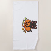 Pumpkin Kat Parade Essential T-shirt Strandlaken (Voorkant)