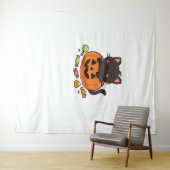 Pumpkin Kat Parade Essential T-shirt Wandkleed (In Situ (horizontaal))