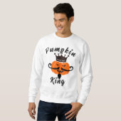Pumpkin King Halloween Shirt Pumpkin Hoodie Design (Voorkant volledig)