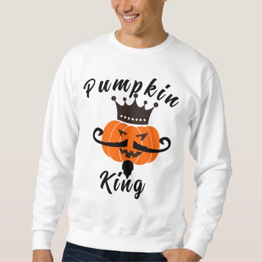 Pumpkin King Halloween Shirt Pumpkin Hoodie Design (Voorkant)