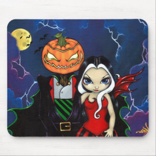 "Pumpkin King's Night Out" Mousepad Muismat
