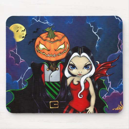 "Pumpkin King's Night Out" Mousepad Muismat (Voorkant)