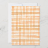 Pumpkin Kisses & Beer Hugs Baby shower Uitnodiging (Achterkant)