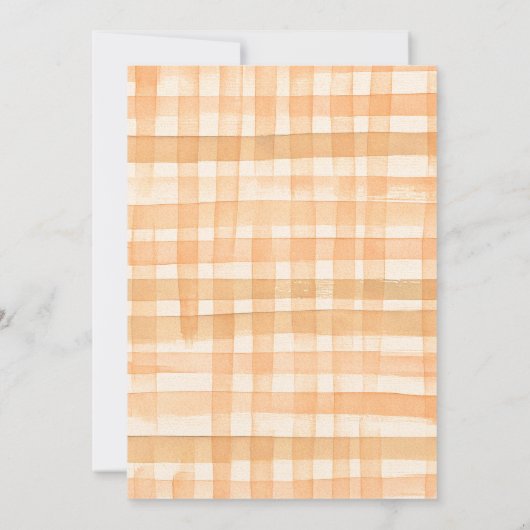 Pumpkin Kisses & Beer Hugs Baby shower Uitnodiging (Achterkant)