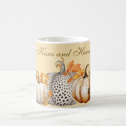 Pumpkin Kisses en Harvest Wishes Koffiemok (Center)