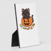 Pumpkin Kitty Parade Essential T-Shirt Fotoplaat (Zijkant)