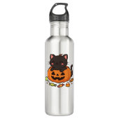Pumpkin Kitty Parade Essential T-Shirt Waterfles (Voorkant)