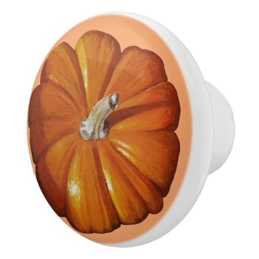 Pumpkin Knobs Keramische Knop (Rechts)