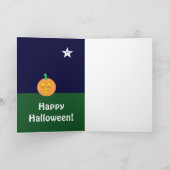 Pumpkin krijgt zijn wens: Halloween Kaart (Binnen)