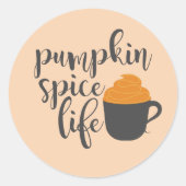Pumpkin kruiden stickers & labels (Voorkant)