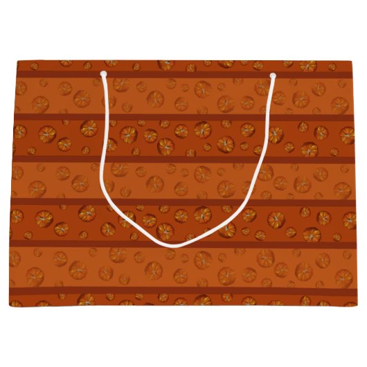 Pumpkin Large Gift Bags Groot Cadeauzakje (Voorkant)