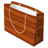 Pumpkin Large Gift Bags Groot Cadeauzakje (Achterkant Gekanteld)