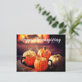 Pumpkin Latte | BRIEFKAART THANKSGIVING (Staand voorkant)