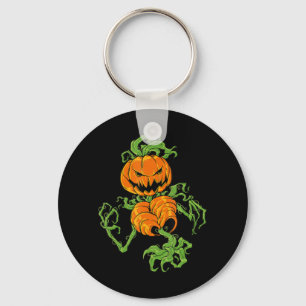 Pumpkin Lazy Halloween Costume Scary Spooky Jack O Sleutelhanger