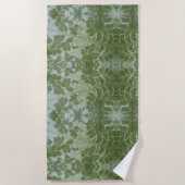 Pumpkin Leaf Macro Strandlaken (Voorkant)