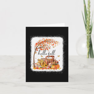 Pumpkin Leopard Hallo Herfst Happy Herfst Y'all He Kaart