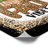 Pumpkin Leopard Print Herfst Vibes Thanksgiving gi (Hoek)