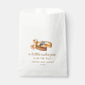 Pumpkin Little Cutie Pie is onderweg naar het Baby Bedankzakje (Voorkant)