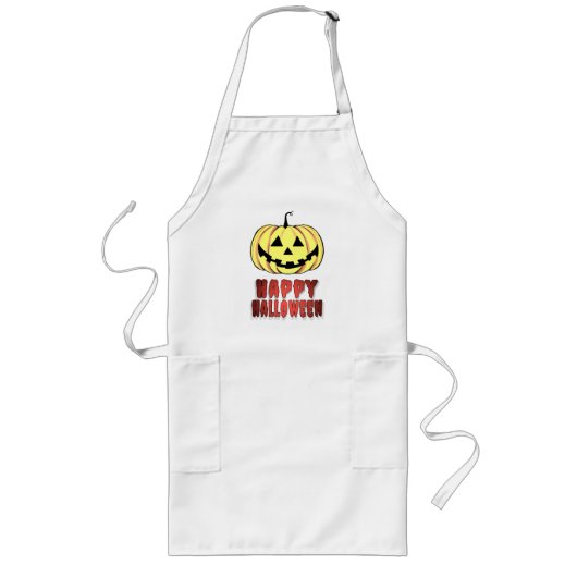 Pumpkin Long Apron Lang Schort (Voorkant)