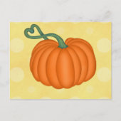Pumpkin Love Briefkaart (Voorkant)