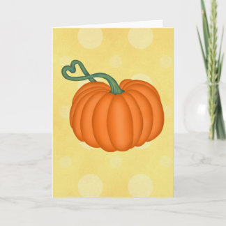 Pumpkin Love Kaart