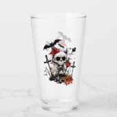 Pumpkin Magic en Bone Fun. Glas (Achterkant)